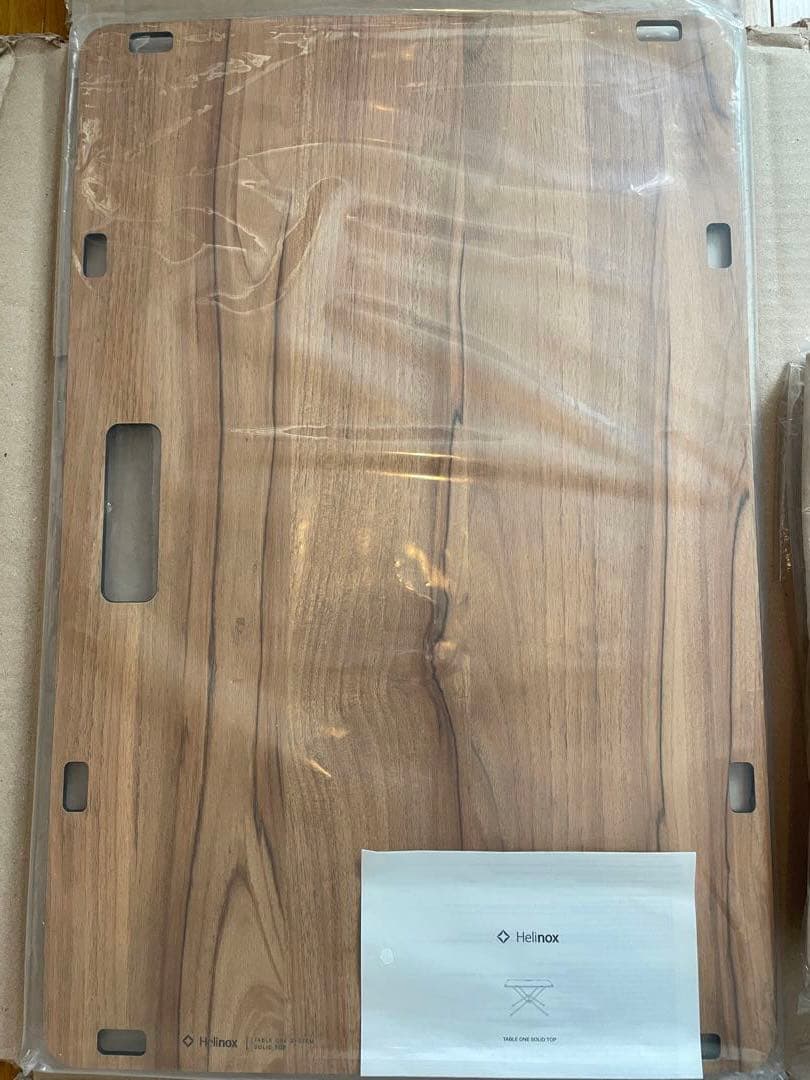 新品未使用品　ヘリノックス (天板、脚フレームセット) クラシックウォールナット