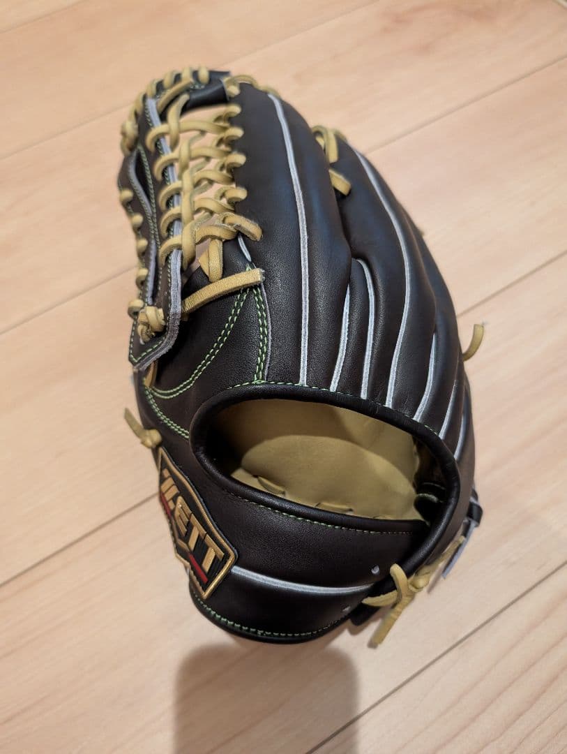 【未使用品】ZETTプロステイタス　軟式用外野手グローブ