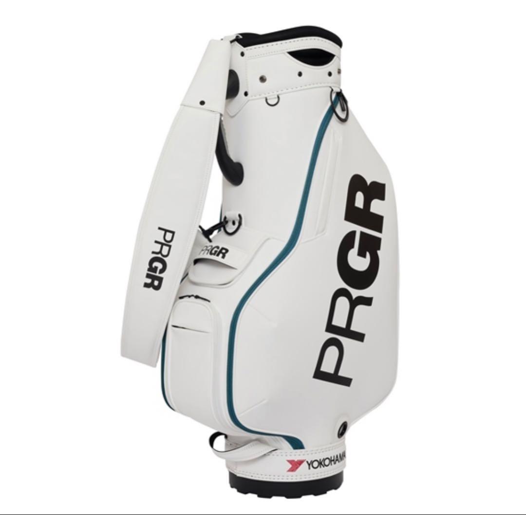 【スポーツモデル】PRGR キャディバッグ ホワイト PRCB-252