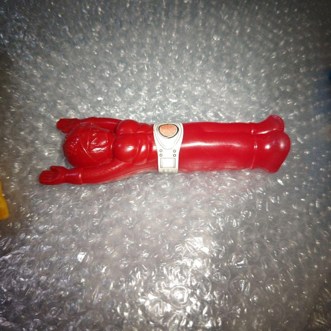 仮面ライダー　ポリ人形　ソフビ　パチ　14cm　3種