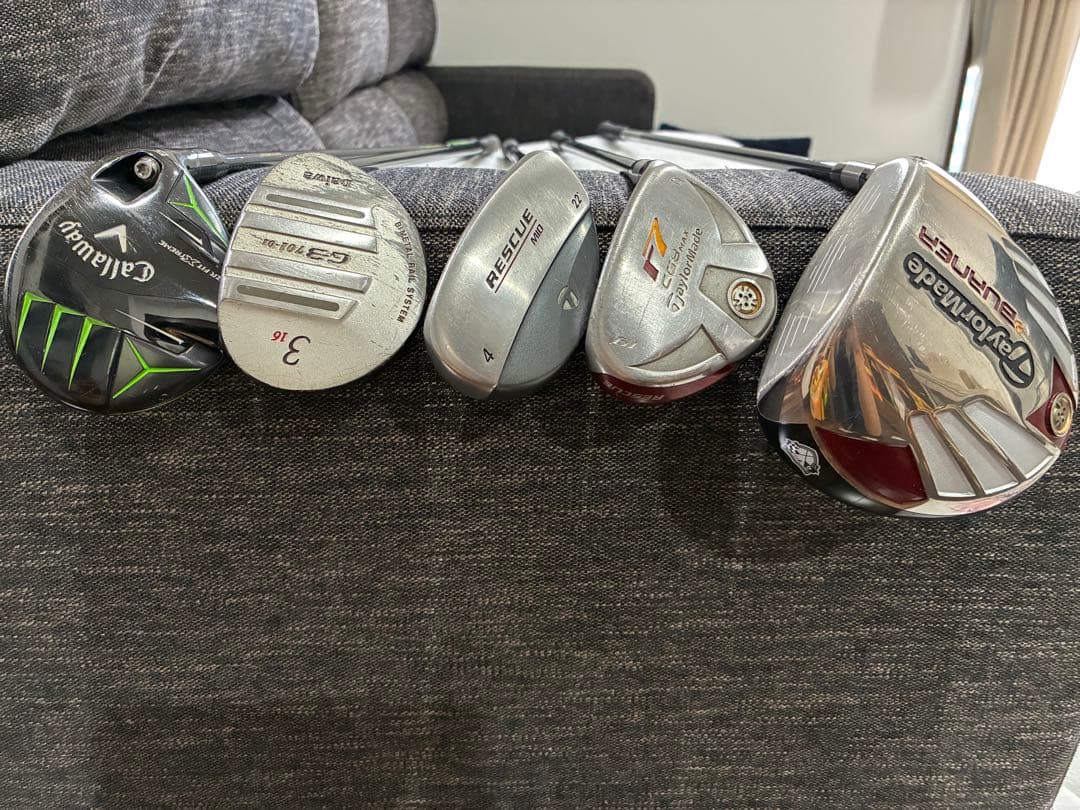 Callaway & TaylorMade クラブセット　PUMAキャディバッグ