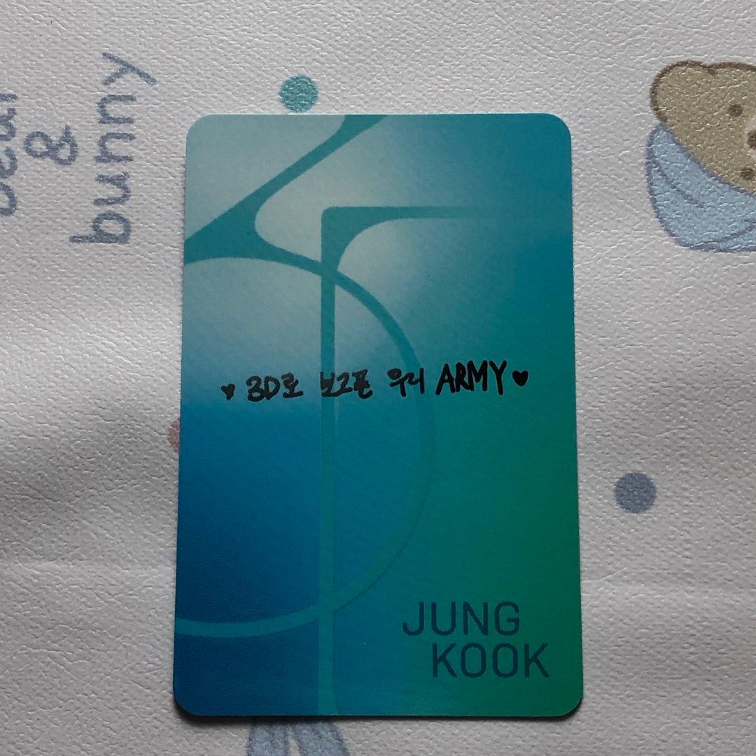 BTS ジョングク JUNGKOOK 3D JK サノク トレカ