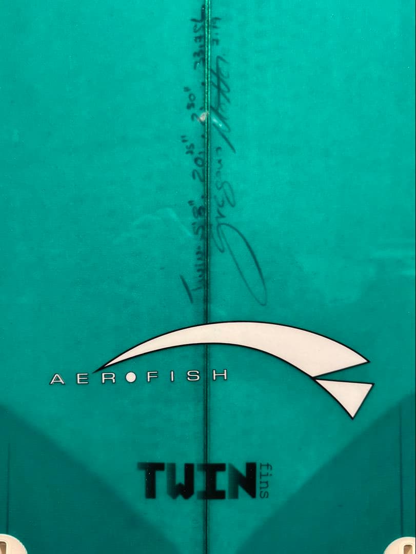 【新品】ブラジル AEROFISH SURFBOARDS製 ツインショートボード