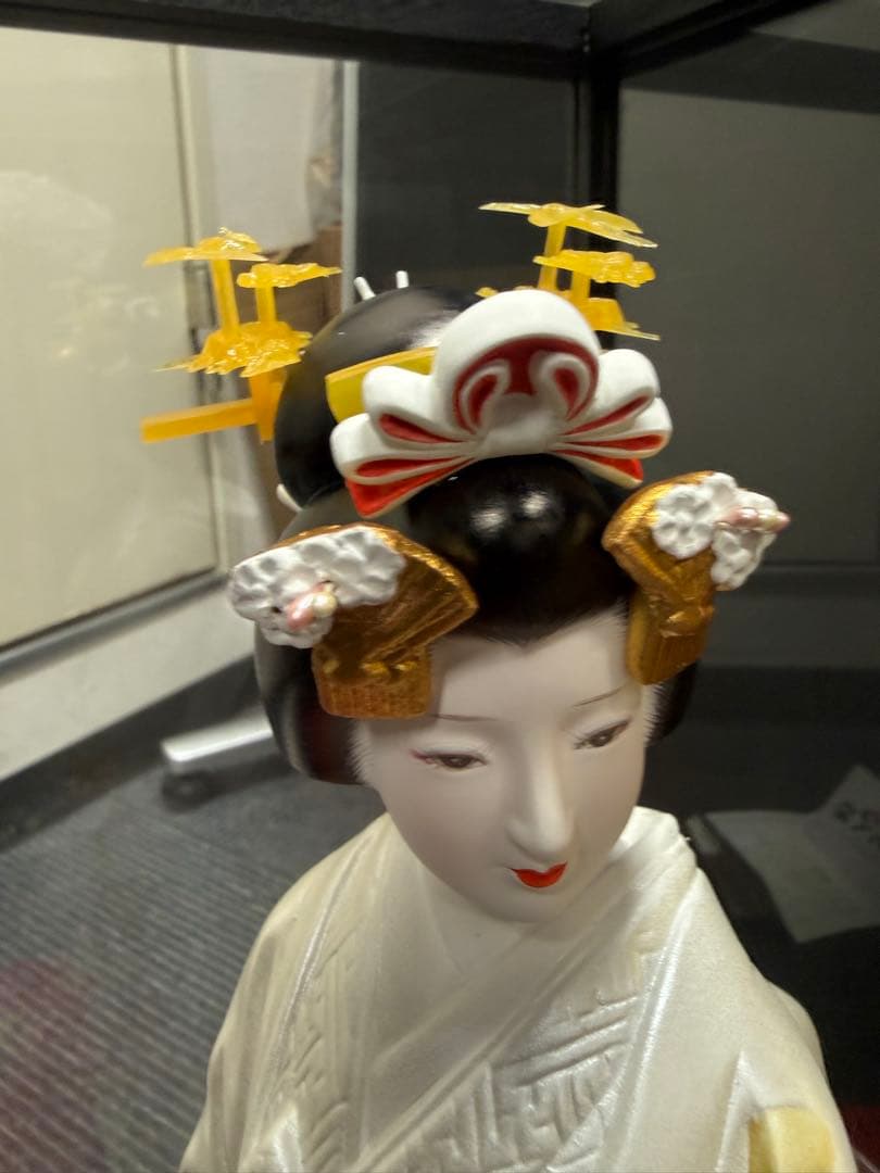 博多人形 植木進 幸あれ 日本人形 陶器製