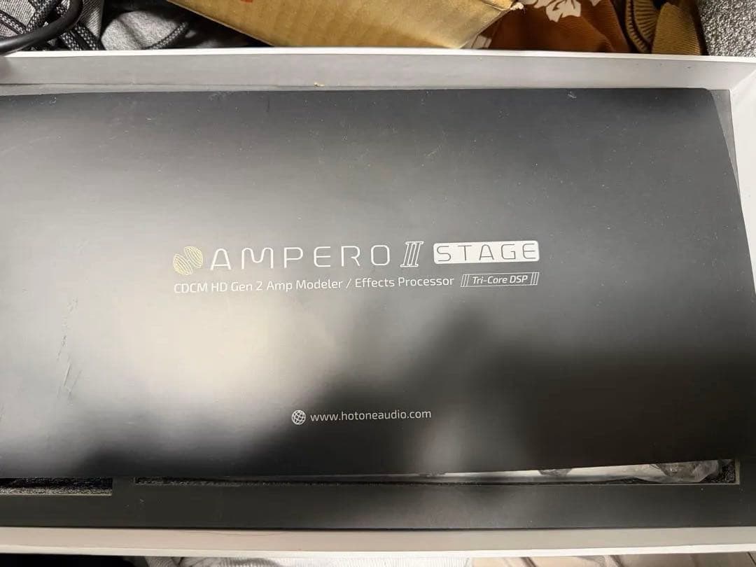 Hotone Ampero II stage ギターエフェクター