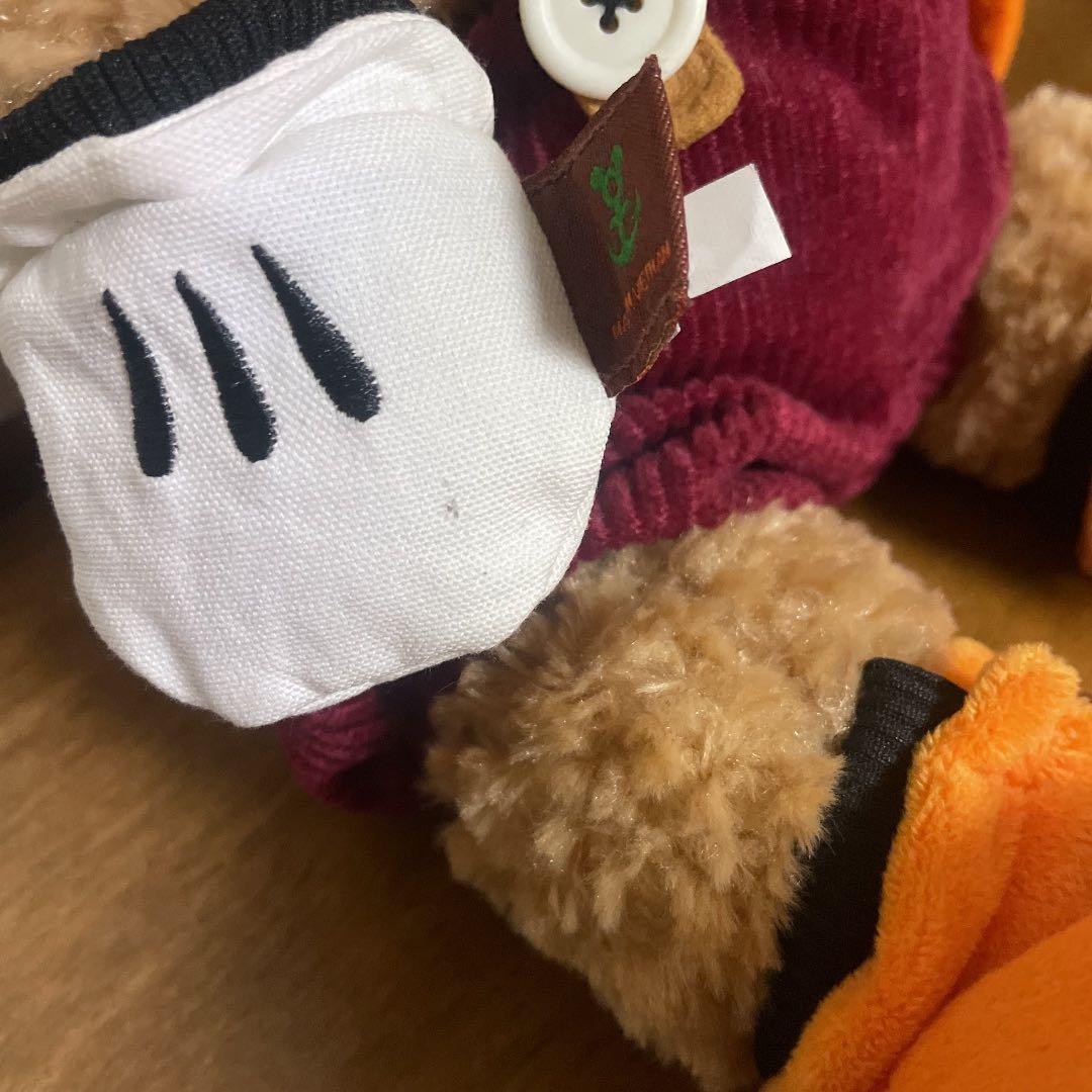 ダッフィー ハロウィンコスチュームとぬいぐるみ　2015