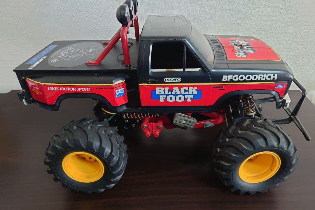 タミヤ　ブラックフット　ラジコン