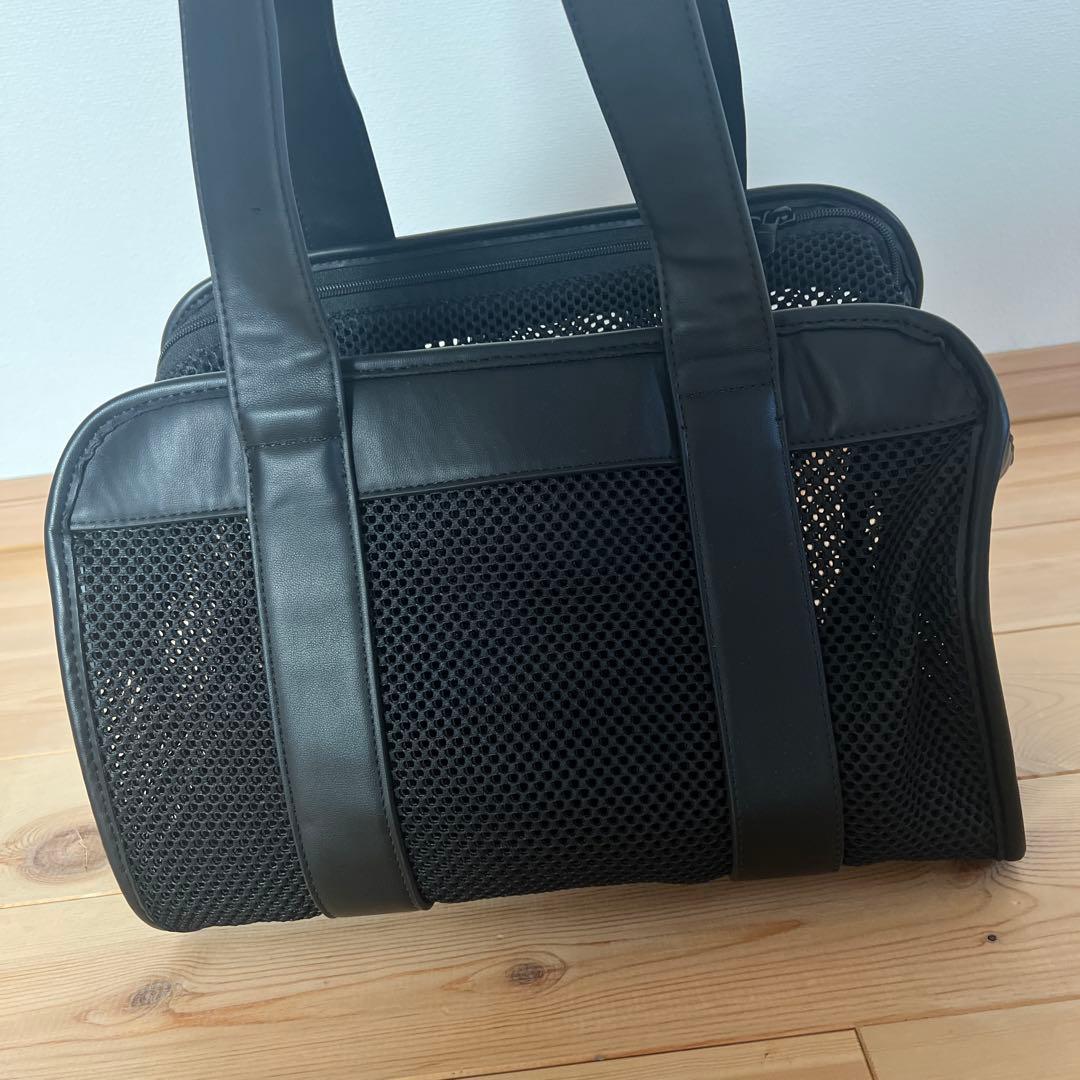 美品citydogシティドッグ/ライトメッシュキャリーSブラック