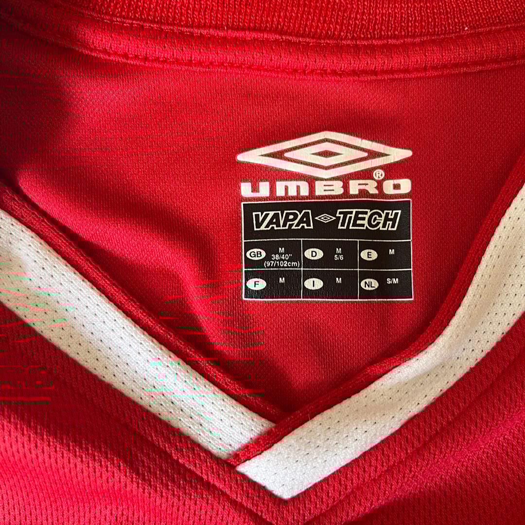 ノッティンガムフォレストサッカーユニフォーム 2002-03　アンブロ　サイズM