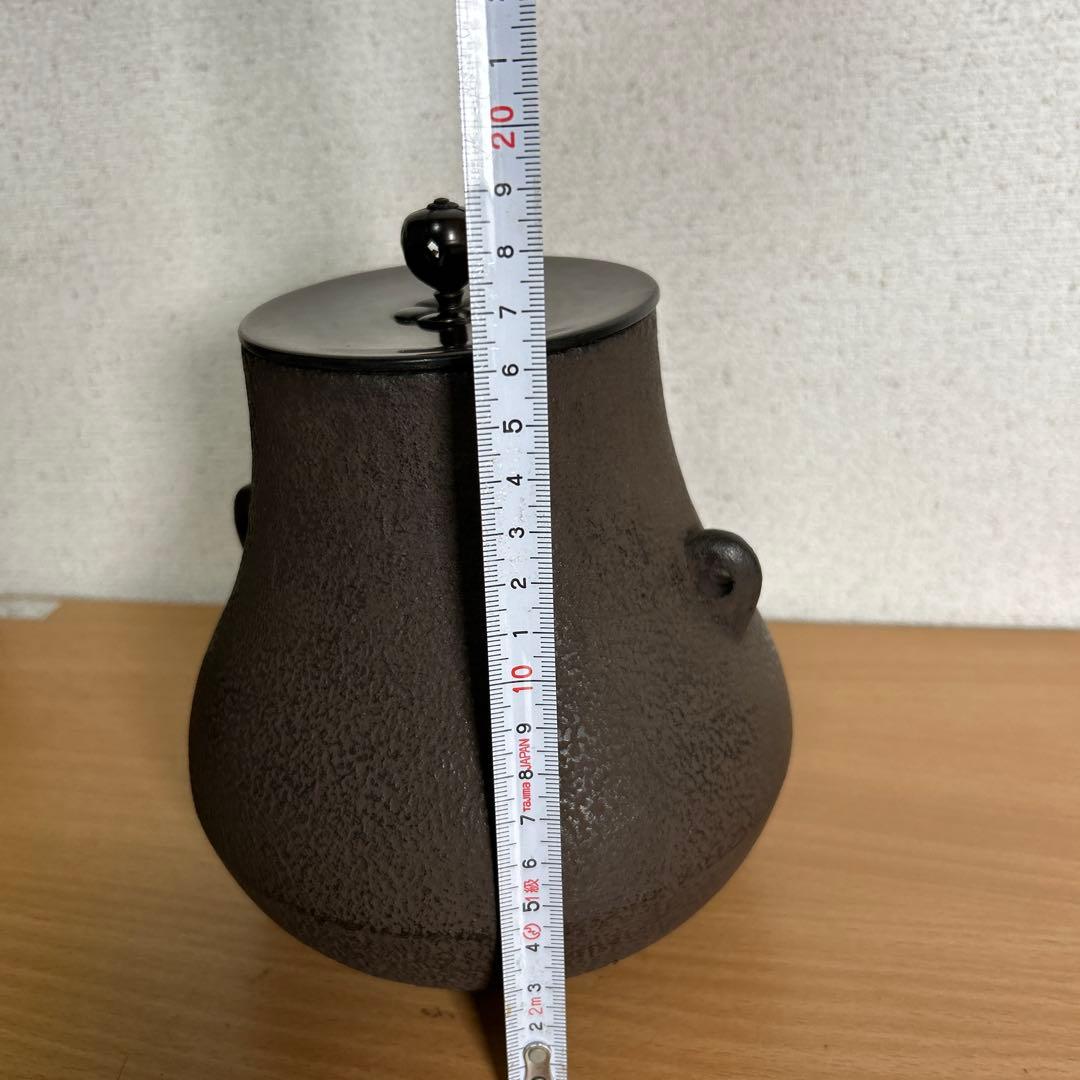 裏千家15世鵬雲斎大宗 『大鶴首釜』13代大西浄長造千家十職