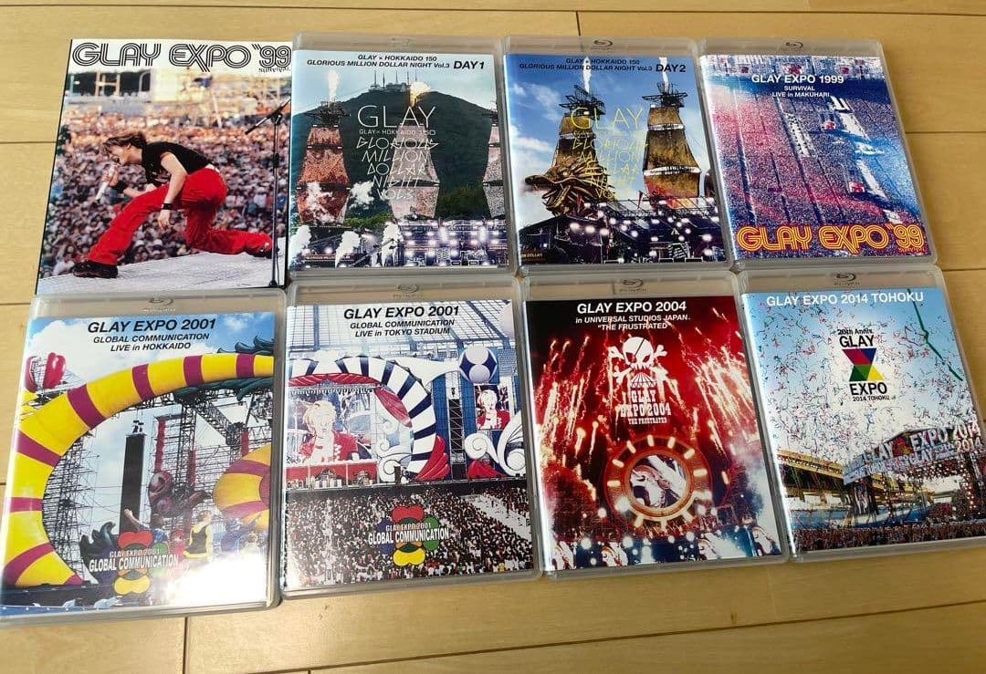美品　限定生産　GLAY EXPO Blu-ray 7枚セット No.ID付