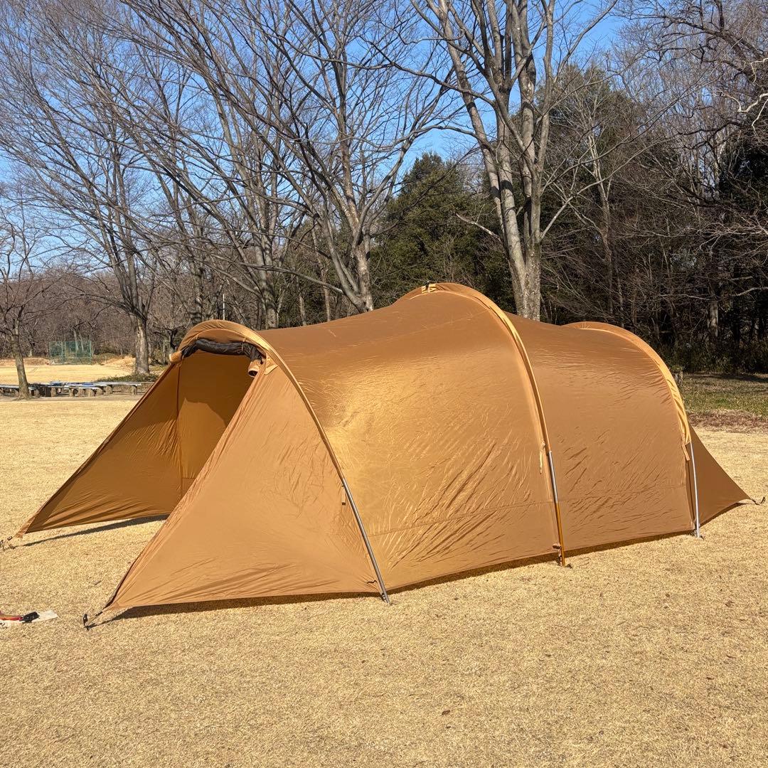 【廃盤】IGNIO イグニオ トンネルテント & ヘキサタープ セット 連結可能