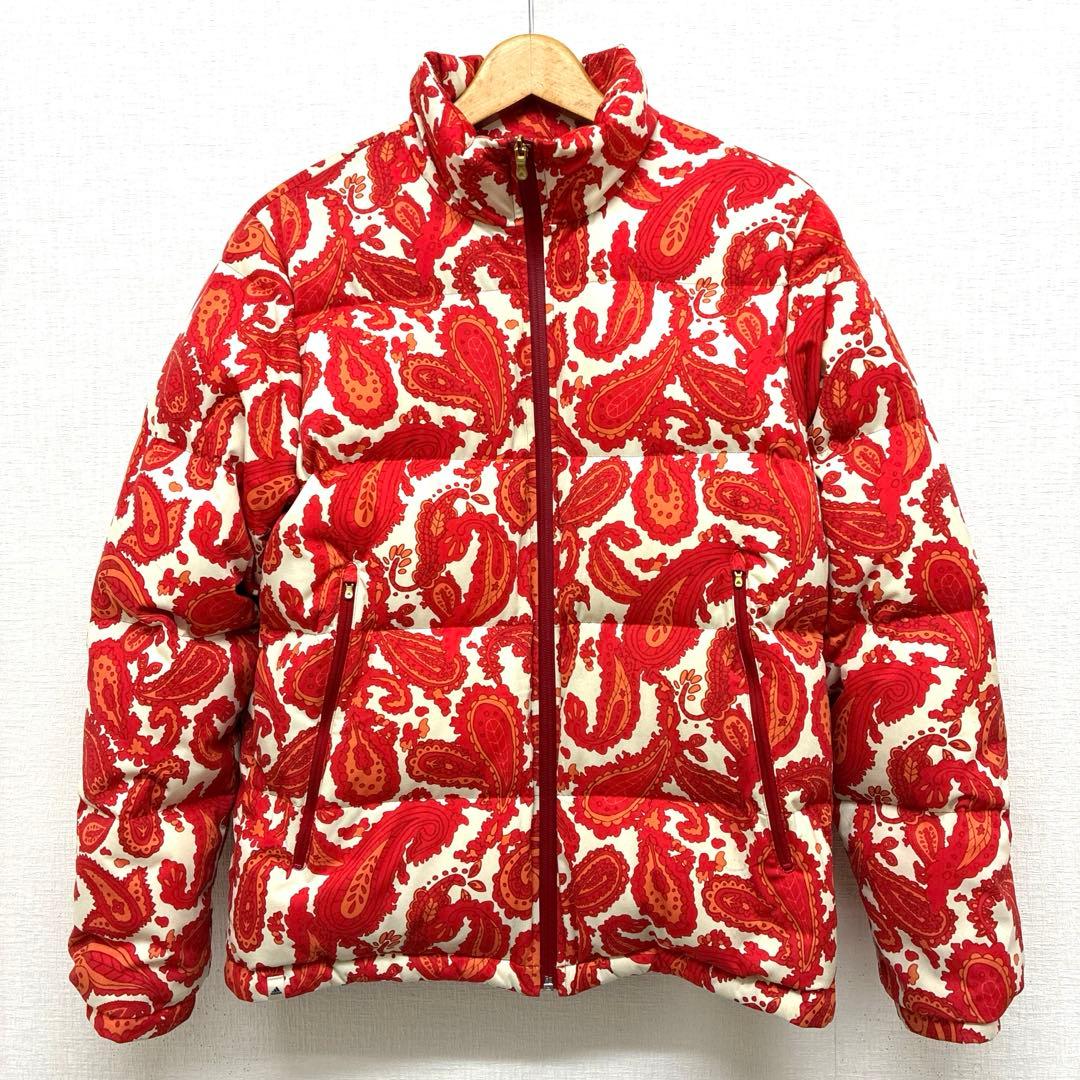 アディダス　adiqure ゴルフ　ペイズリー　ダウンジャケット　テーラーメイド