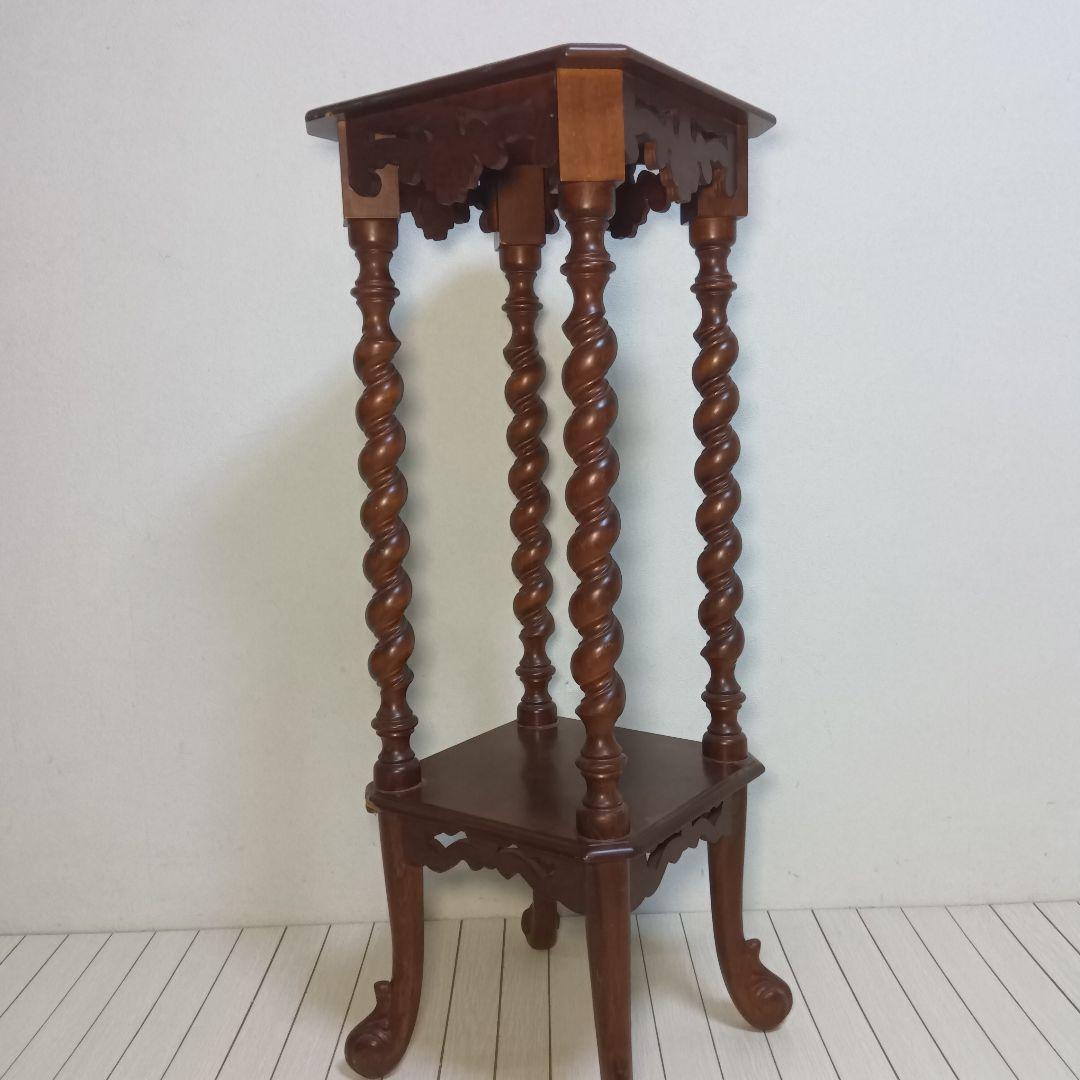 西洋 アンティーク 家具 オケージョナルテーブル 　花台