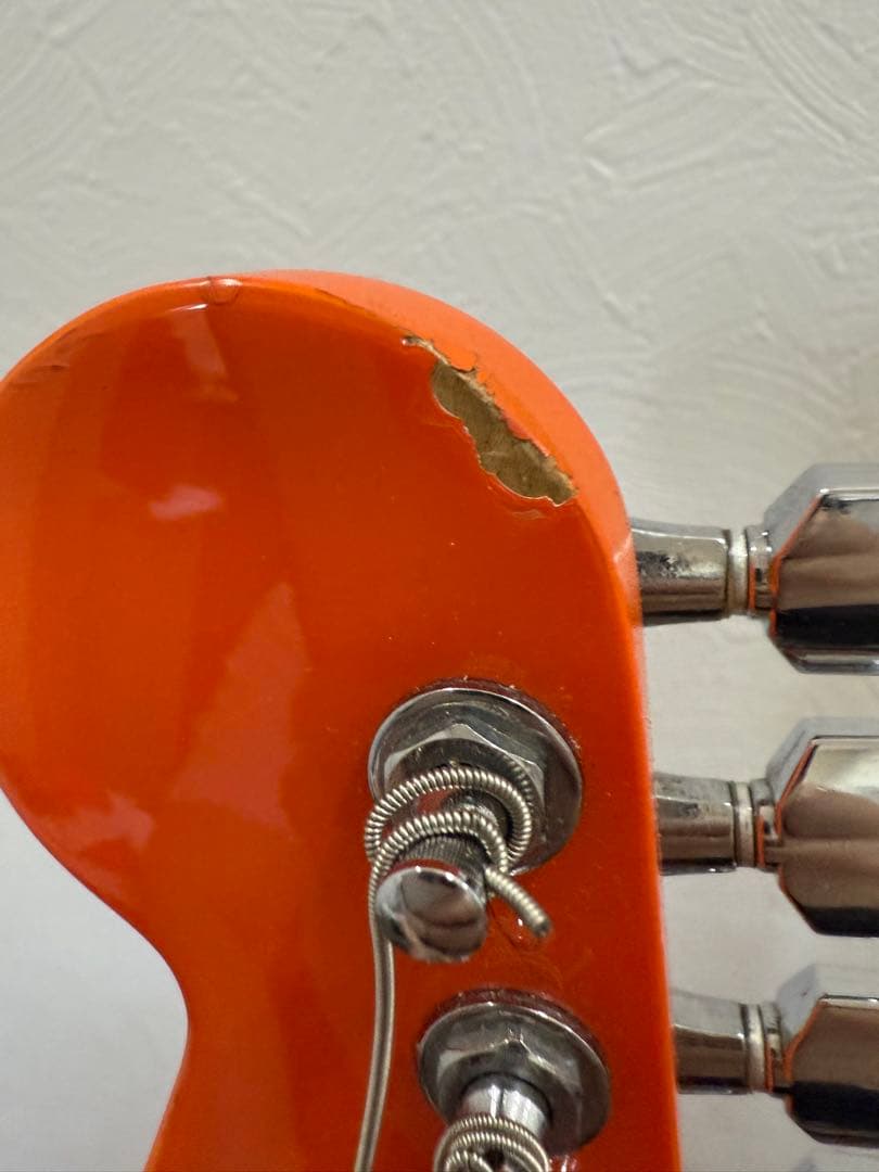 Fernandes エレキギター オレンジ　動作未確認