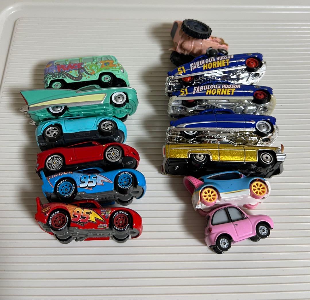 カーズ、ミニカー、マックイン、トラクター、テックス、ドックハドソン