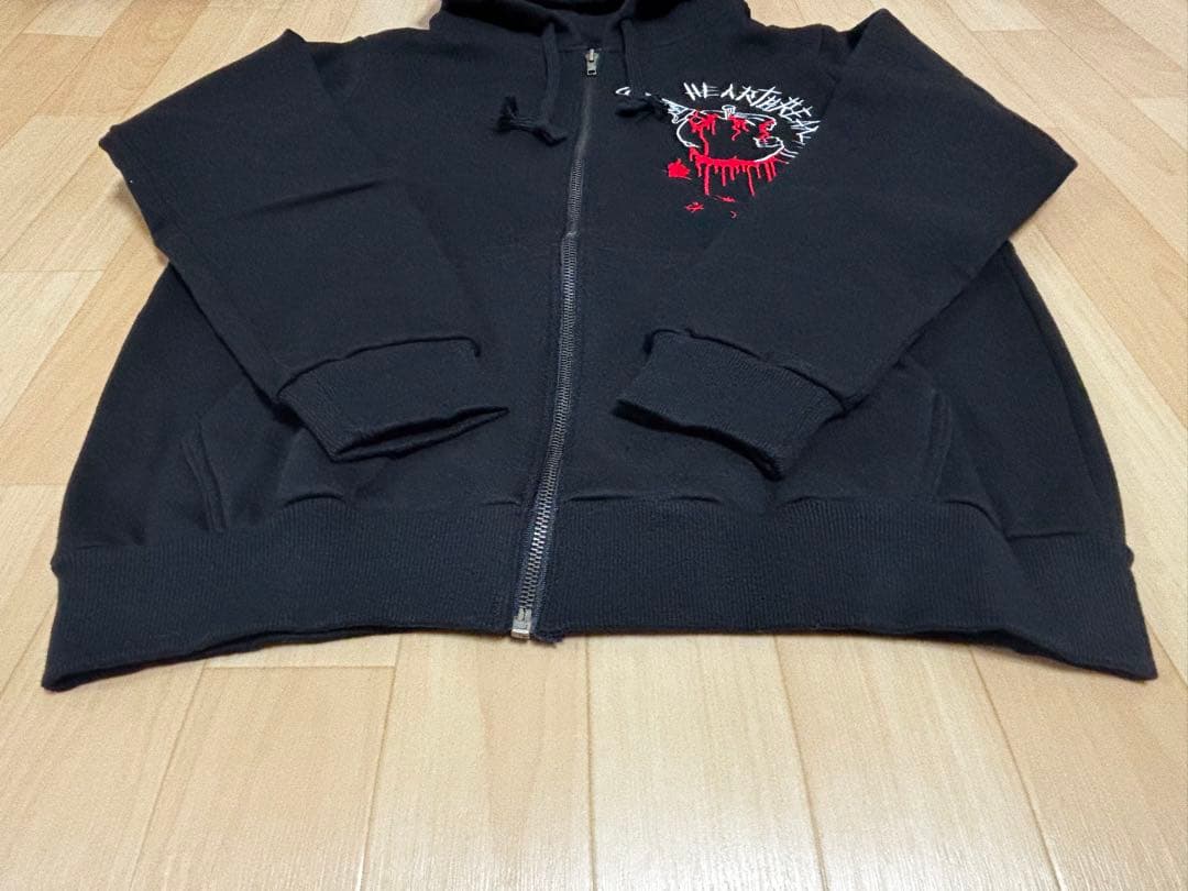 希少 G-DRAGON Heartbreaker フード ジップアップパーカー