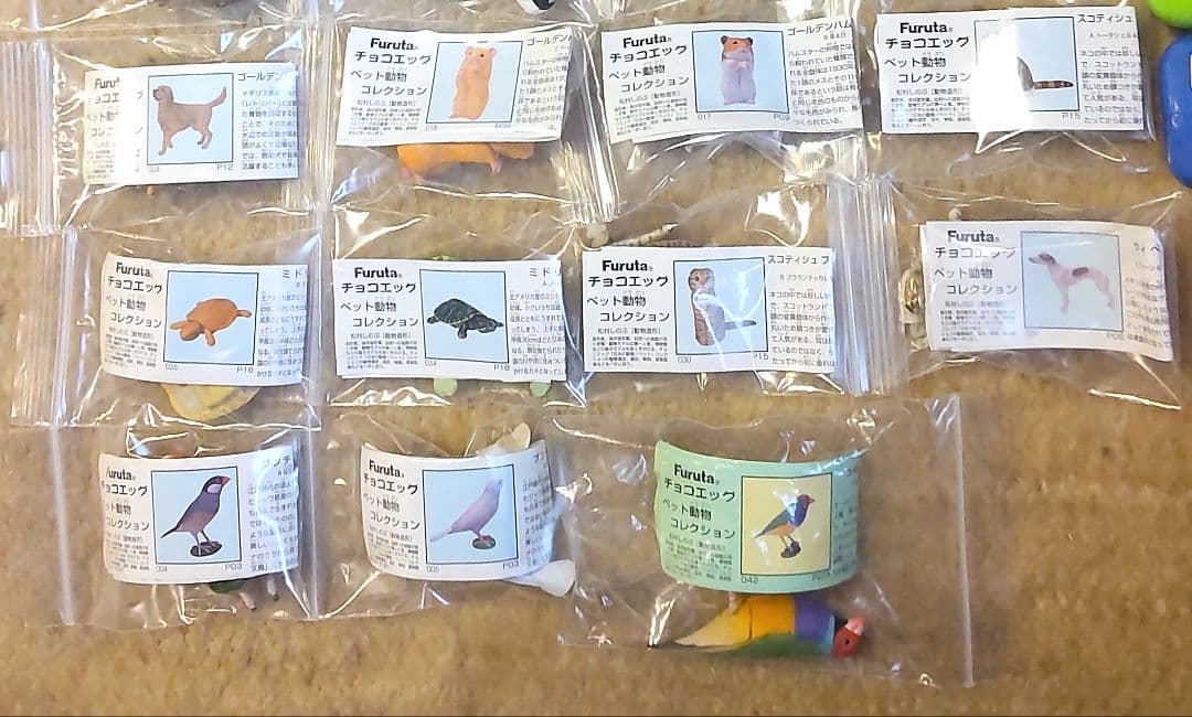 【海洋堂・Furuta】チョコエッグ ペット動物コレクション全64個