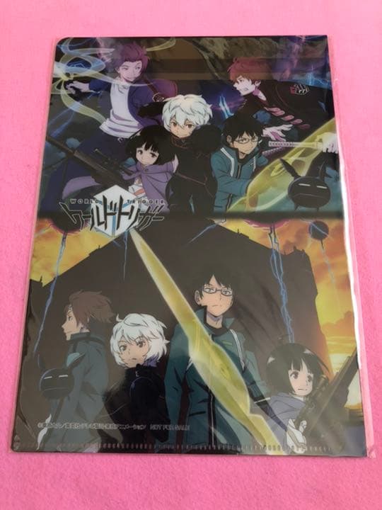 ワールドトリガー 空閑遊真　三雲修　迅悠一　雨取千佳　キラキラ　クリアファイル