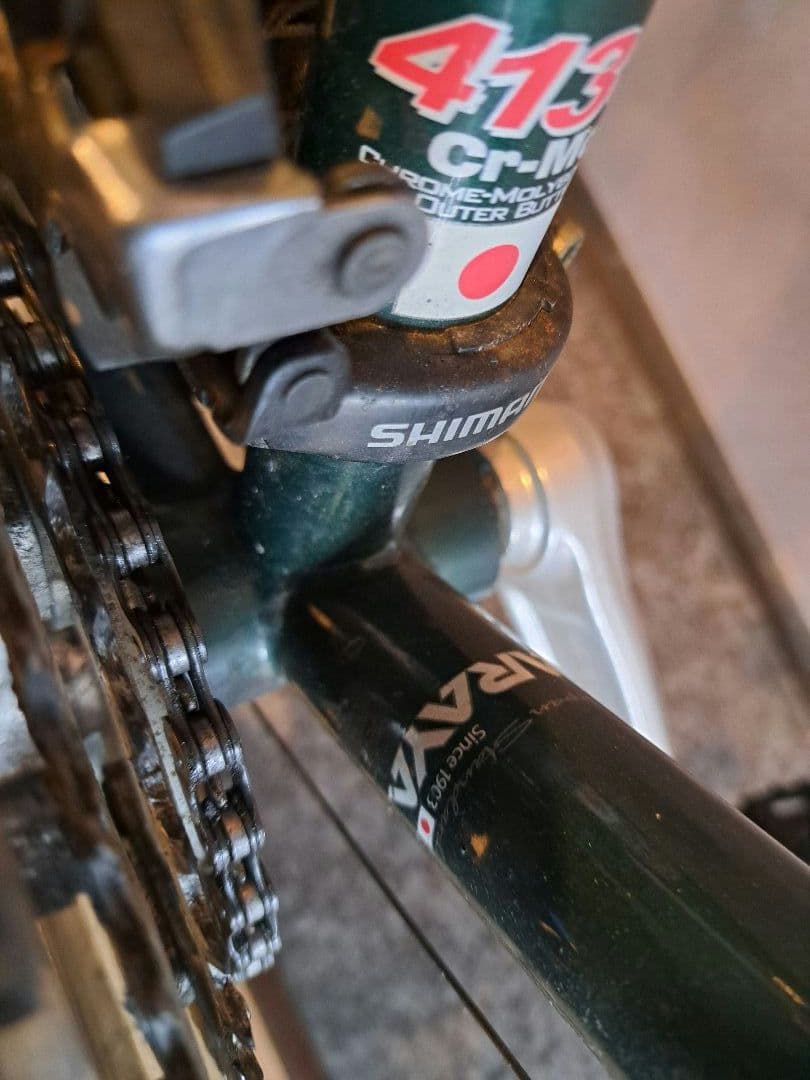 名車　ARAYA フェデラル フォレストグリーン ランドナー