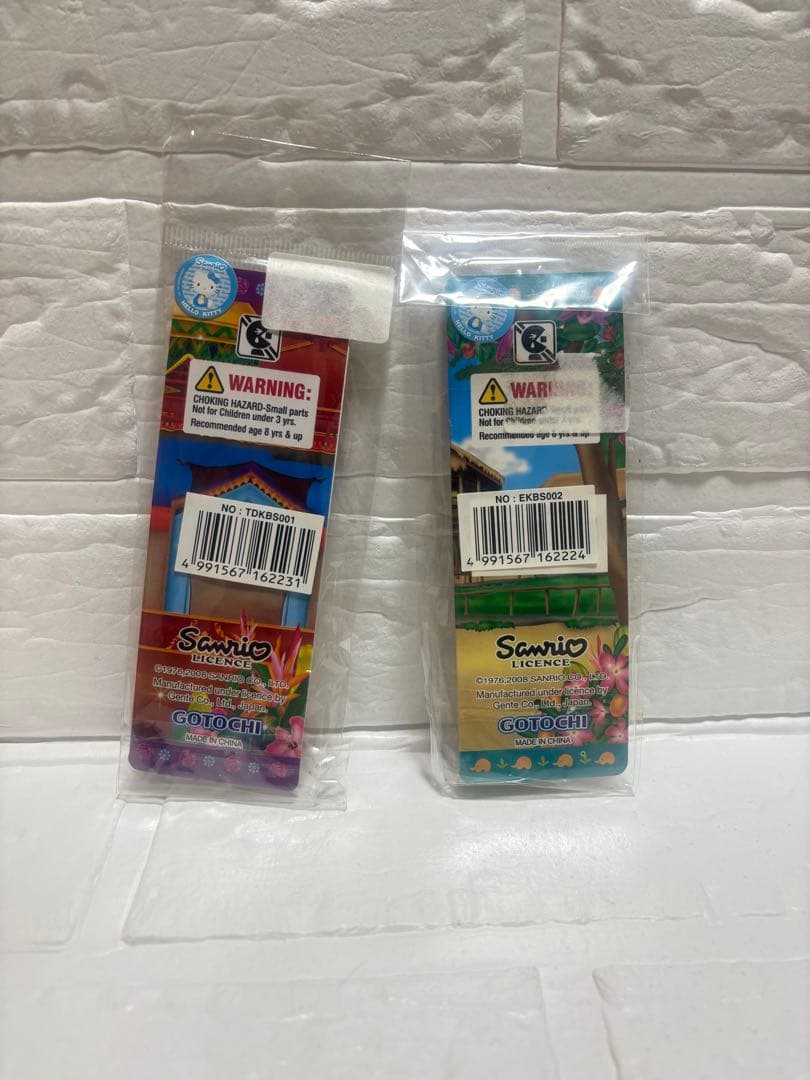 ハローキティ ストラップ タイデザインTHAILAND 2点セット