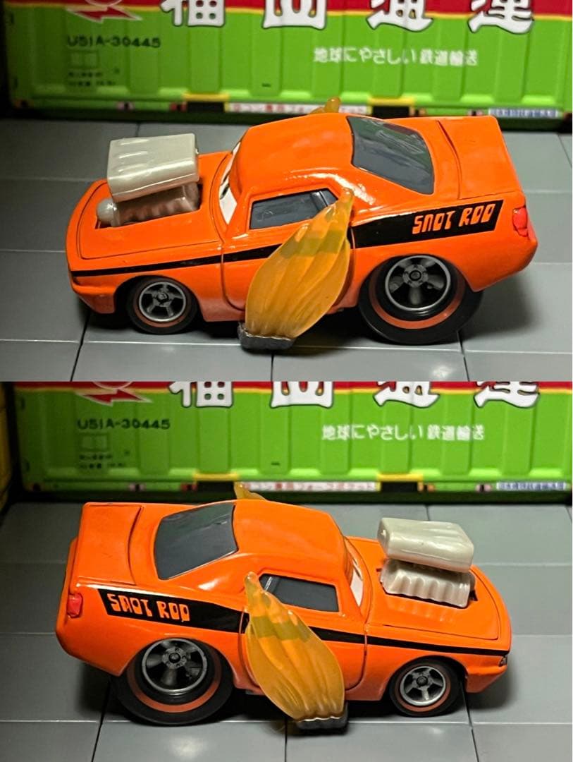 カーズ ピータービルト スノットロッド マイルズアクセルロッド ダッツジャミン