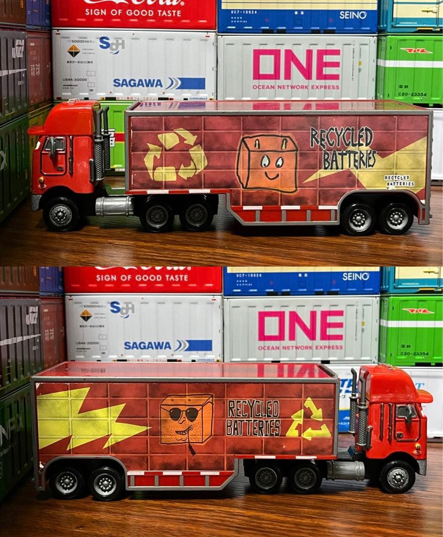 カーズ ピータービルト スノットロッド マイルズアクセルロッド ダッツジャミン