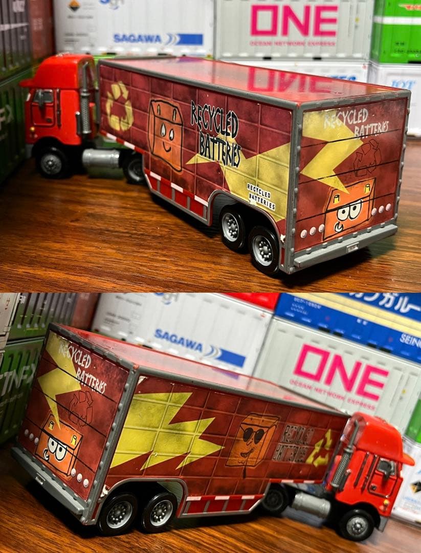 カーズ ピータービルト スノットロッド マイルズアクセルロッド ダッツジャミン