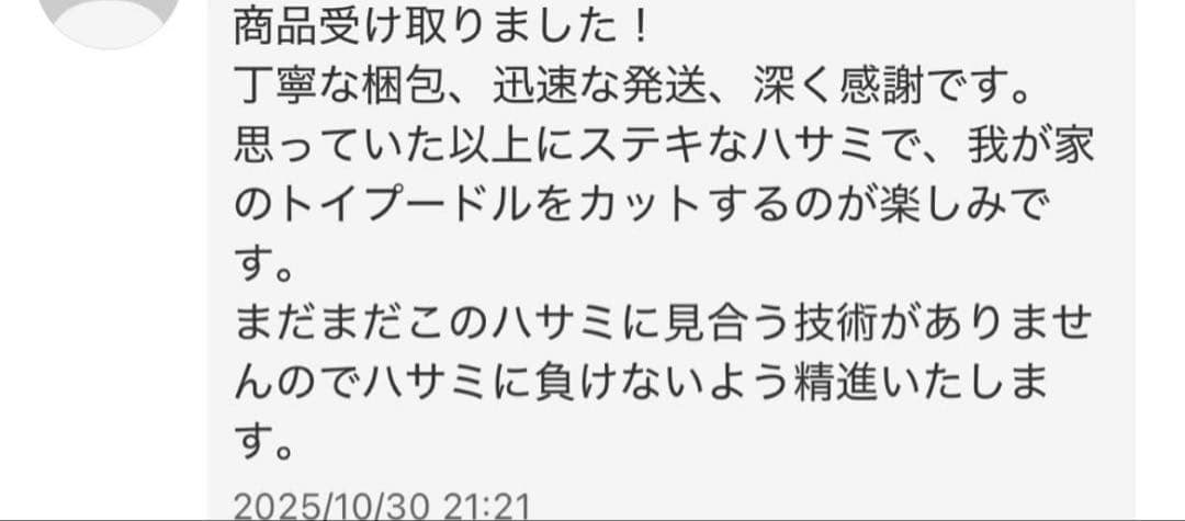 ステンレス製 ワンダーカーブシザー ブレンダー