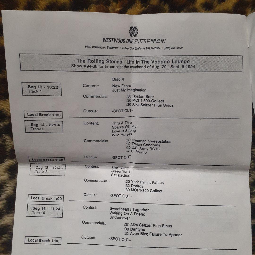 洋楽 THE ROLLING STONES Life In The Voodoo...