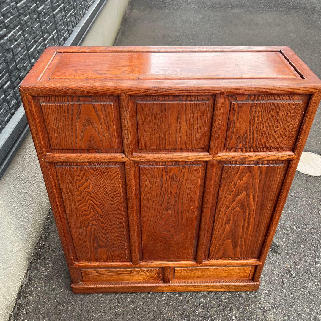 【送料込】茶箪笥　小タンス　レトロ　アンティーク　古道具　アンティーク家具