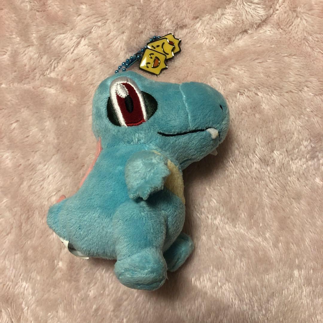 ポケモンセンター　ワニノコ　連れ歩き　マスコット　ぬいぐるみ