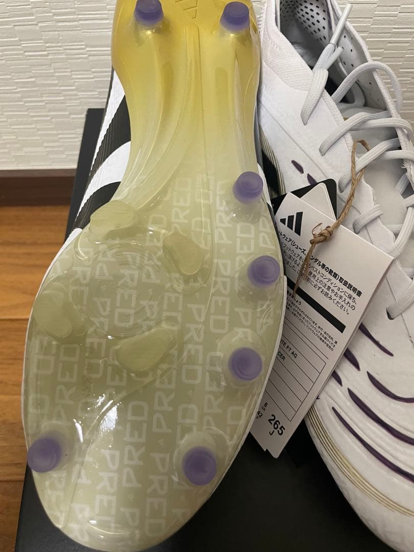 adidas プレデターエリート　AG 26.5cm