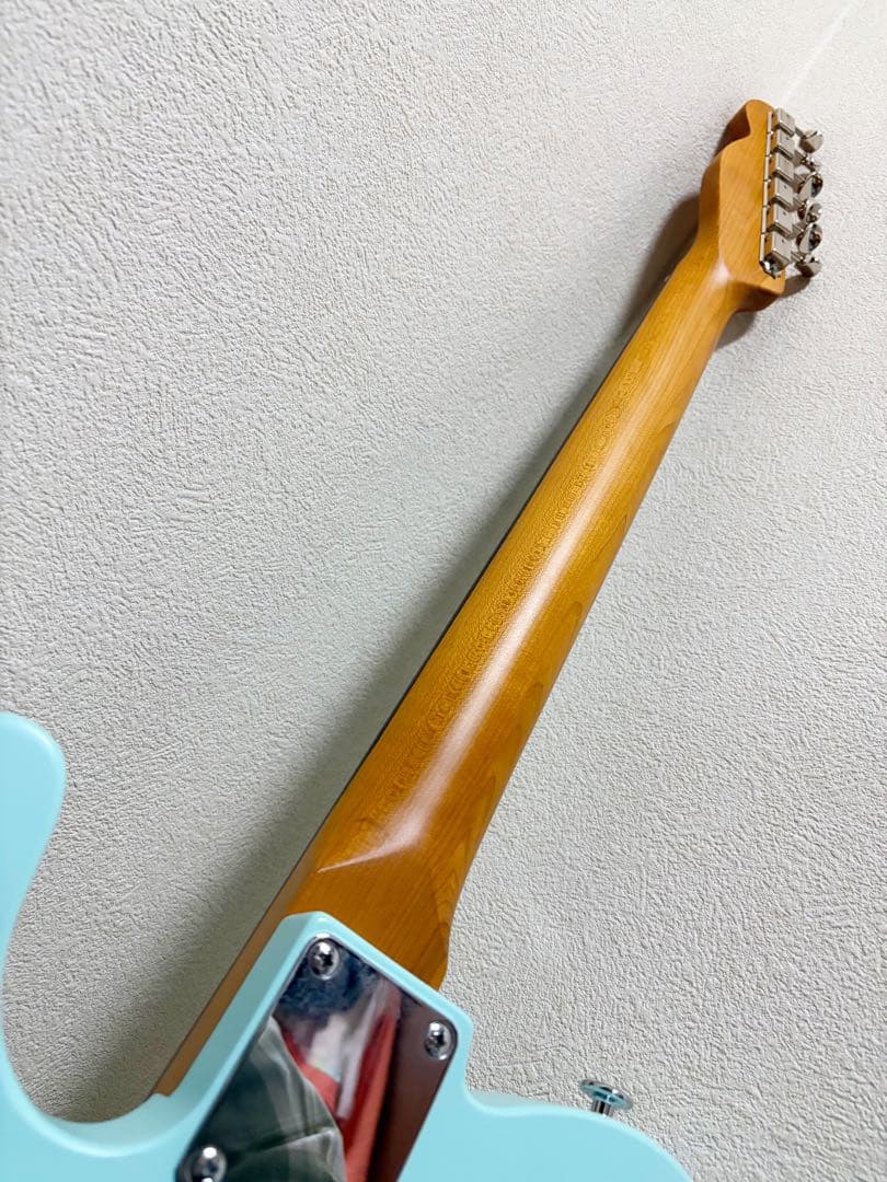 テレキャスタータイプ ギター【ダフネブルー】