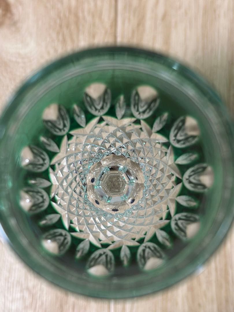 ELBE AJKA エルベクリスタル アイカクリスタルグラス ハンガリー製 2客