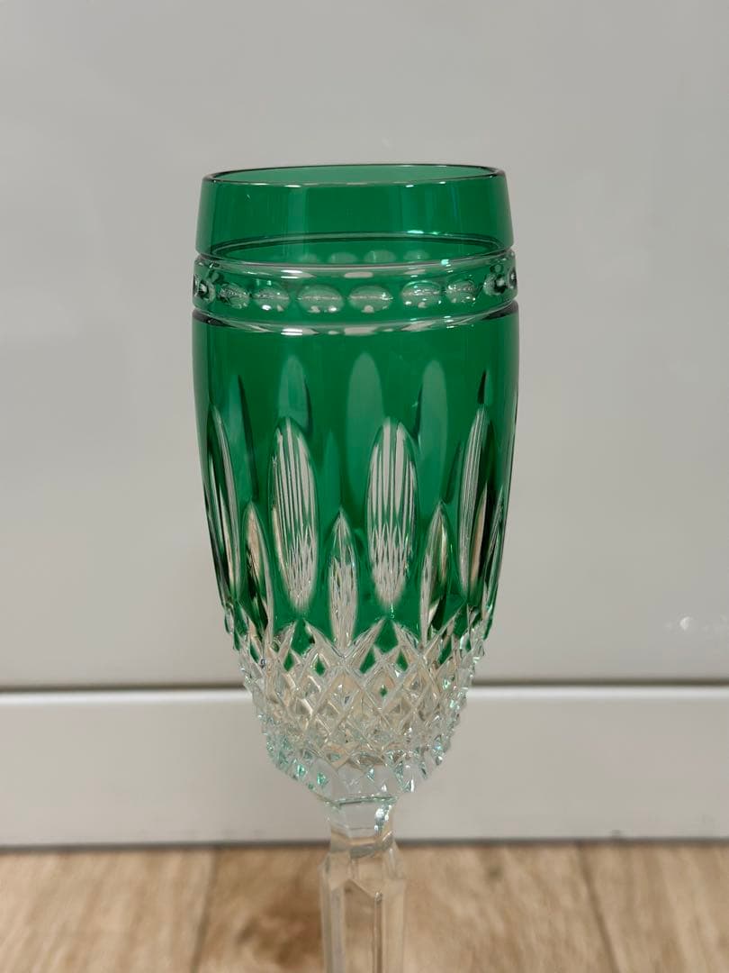 ELBE AJKA エルベクリスタル アイカクリスタルグラス ハンガリー製 2客