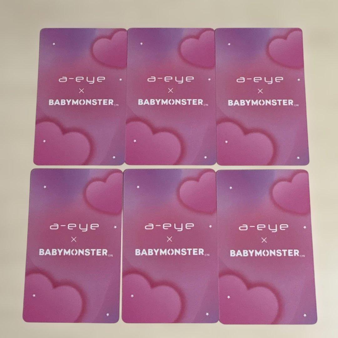 BABYMONSTER a-eye カラコン トレカ ドンキ 特典 ベビモン
