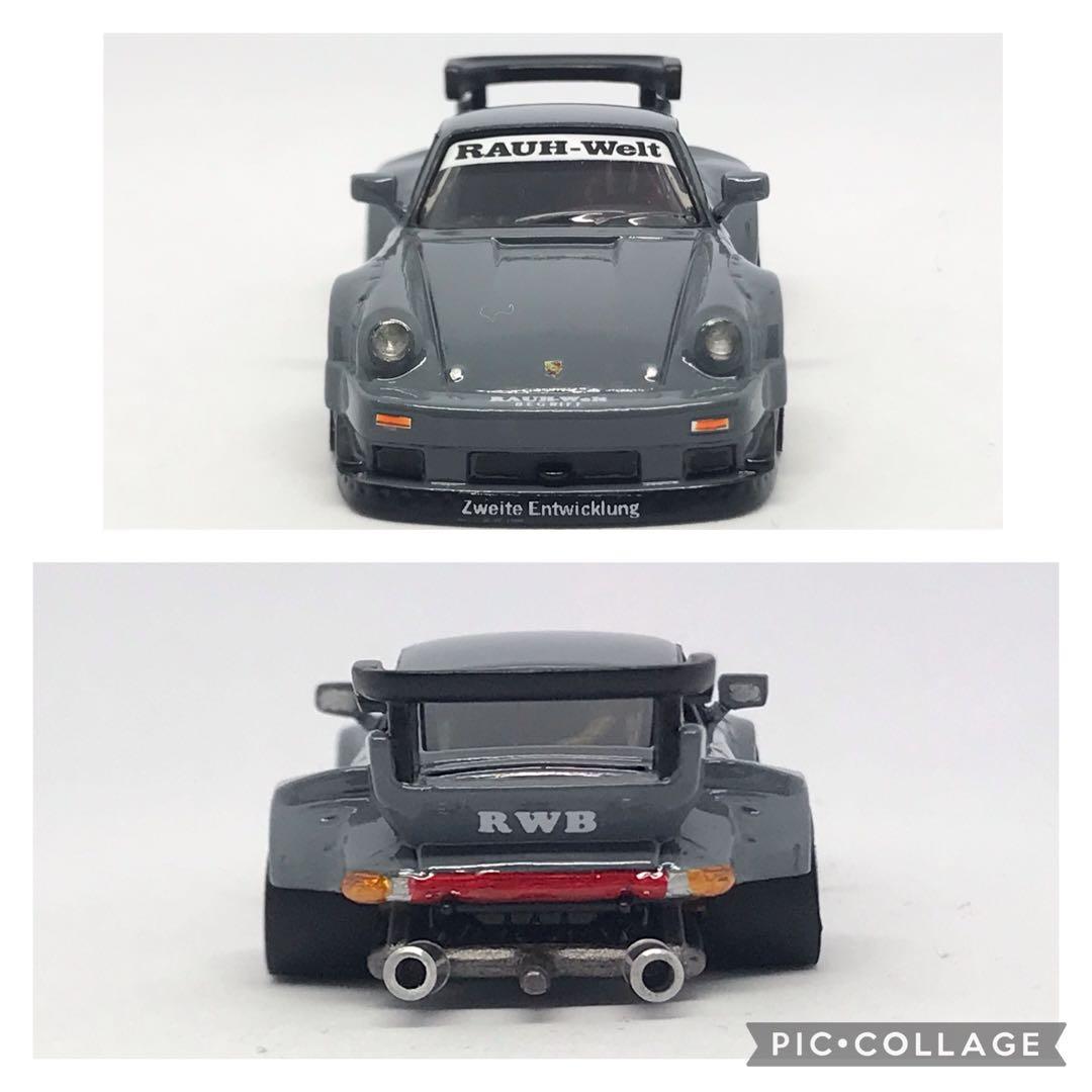 ホットウィール　ポルシェRWBトランスポートとポルシェRWBのカスタム