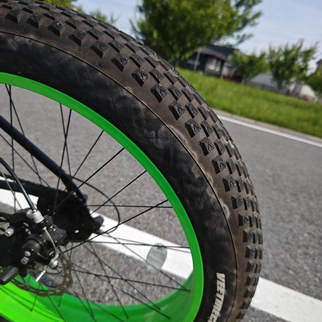 BRONX 4.0DD Matte Black/Lime 26インチ