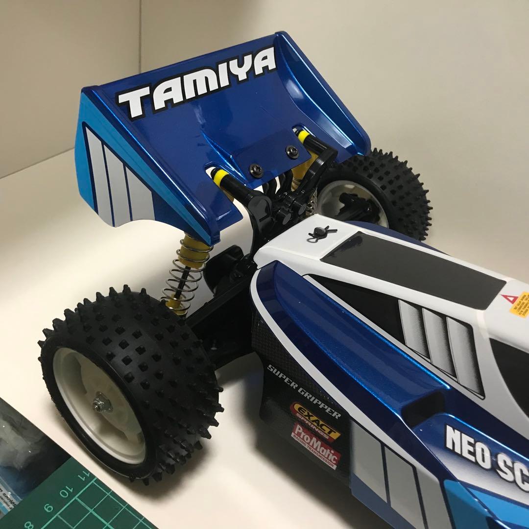 ラジコン 1/10 タミヤ XB TT-02B ネオスコーチャー　バギーメカレス
