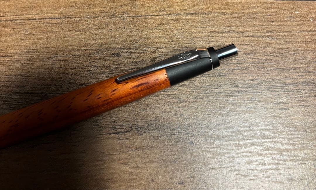 野原工芸　ボールペン　紅紫檀