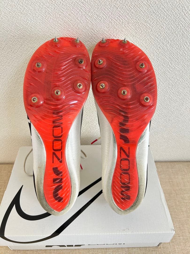 Nike AIR ZOOM MAXFLY マックスフライ 白モアテン27.0cm