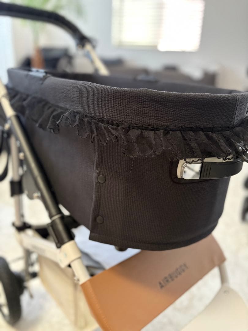 ハンドメイド製作　エアバギードーム3 コット全面カバー 特別仕上げ　ラージサイズ