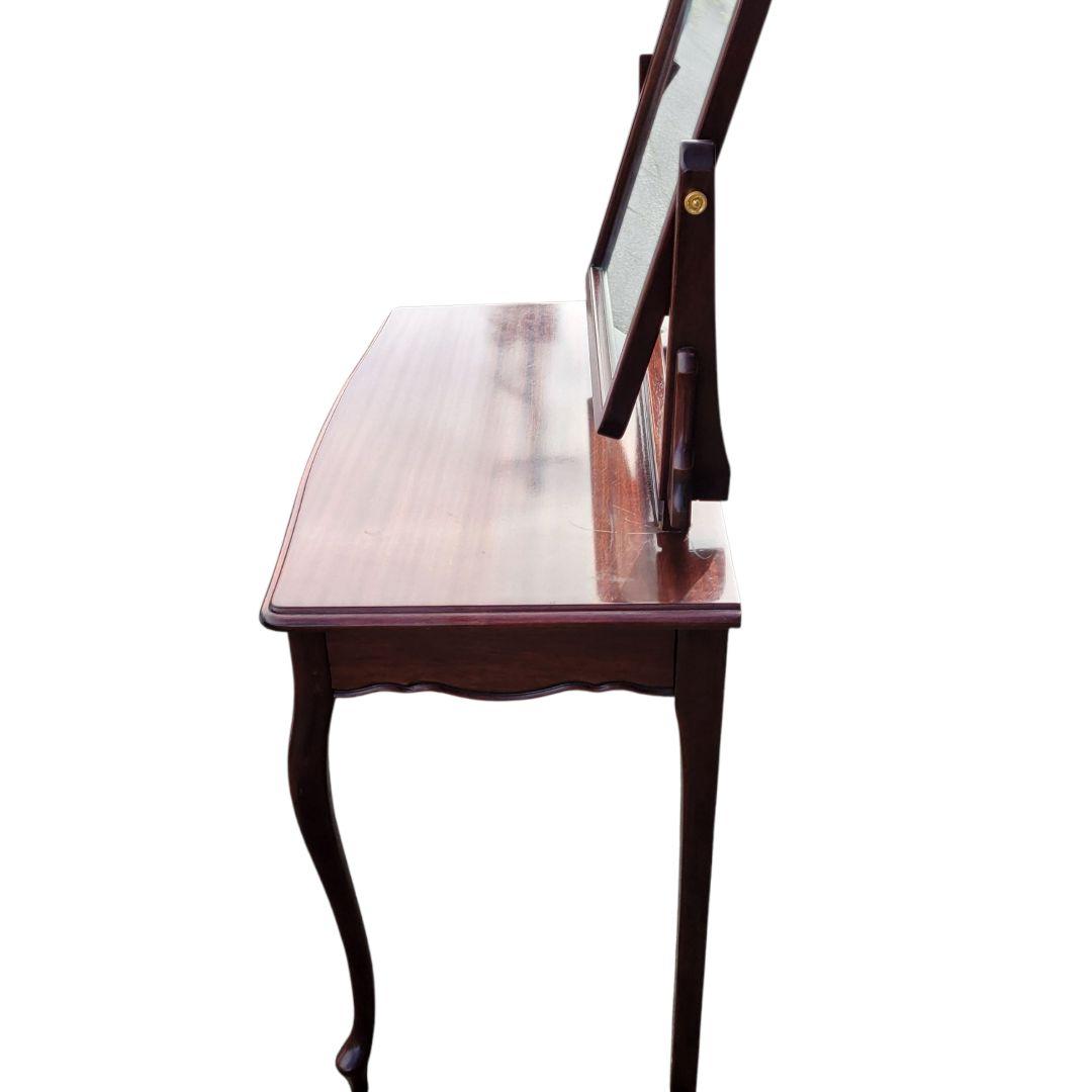 【希少】鏡台 レトロ ヴィンテージ 猫脚 引き出し ドレッサー 机