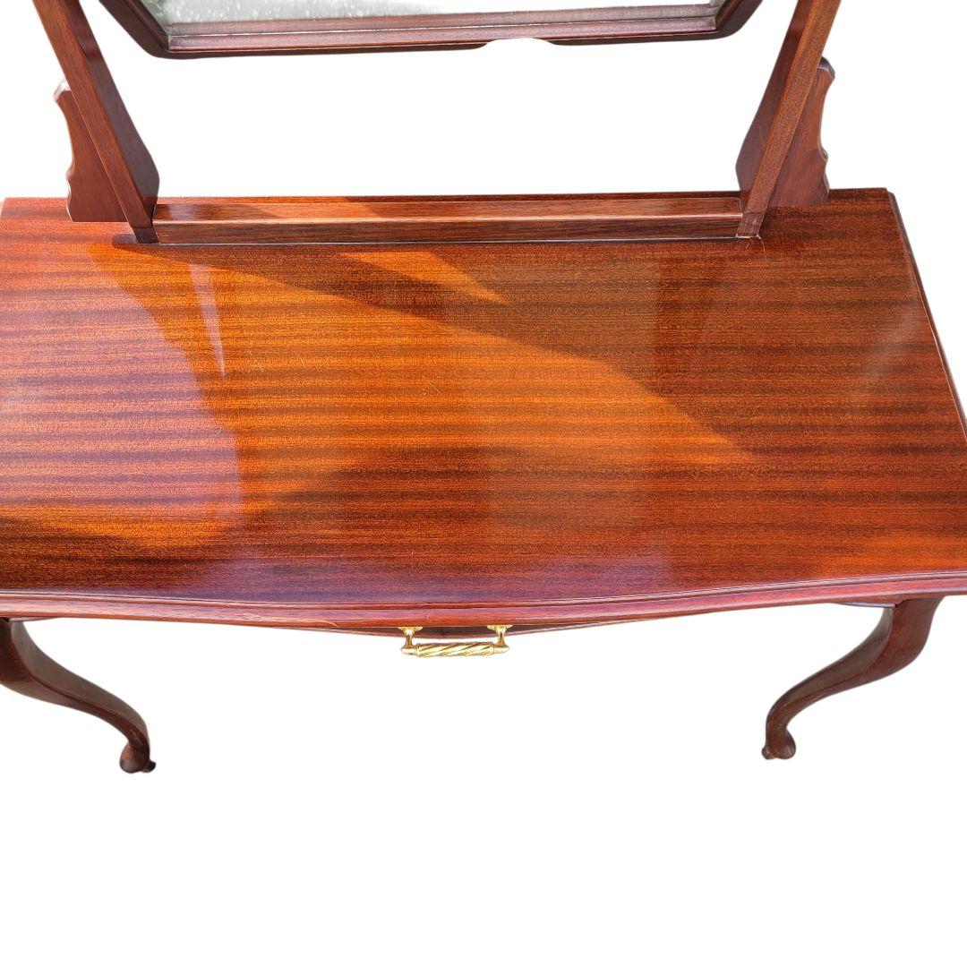 【希少】鏡台 レトロ ヴィンテージ 猫脚 引き出し ドレッサー 机