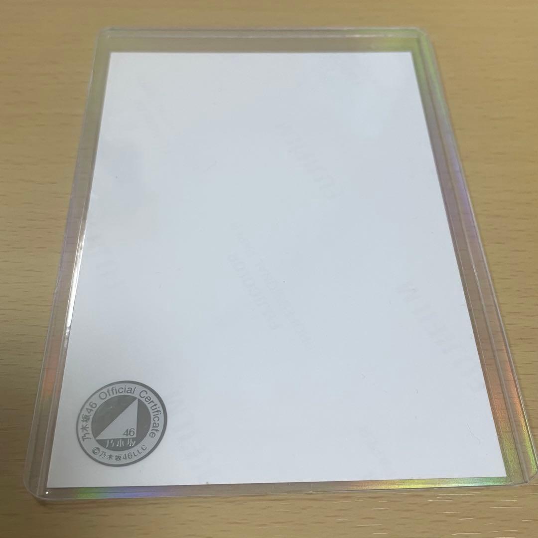 乃木坂46 中西アルノ サイン入り写真