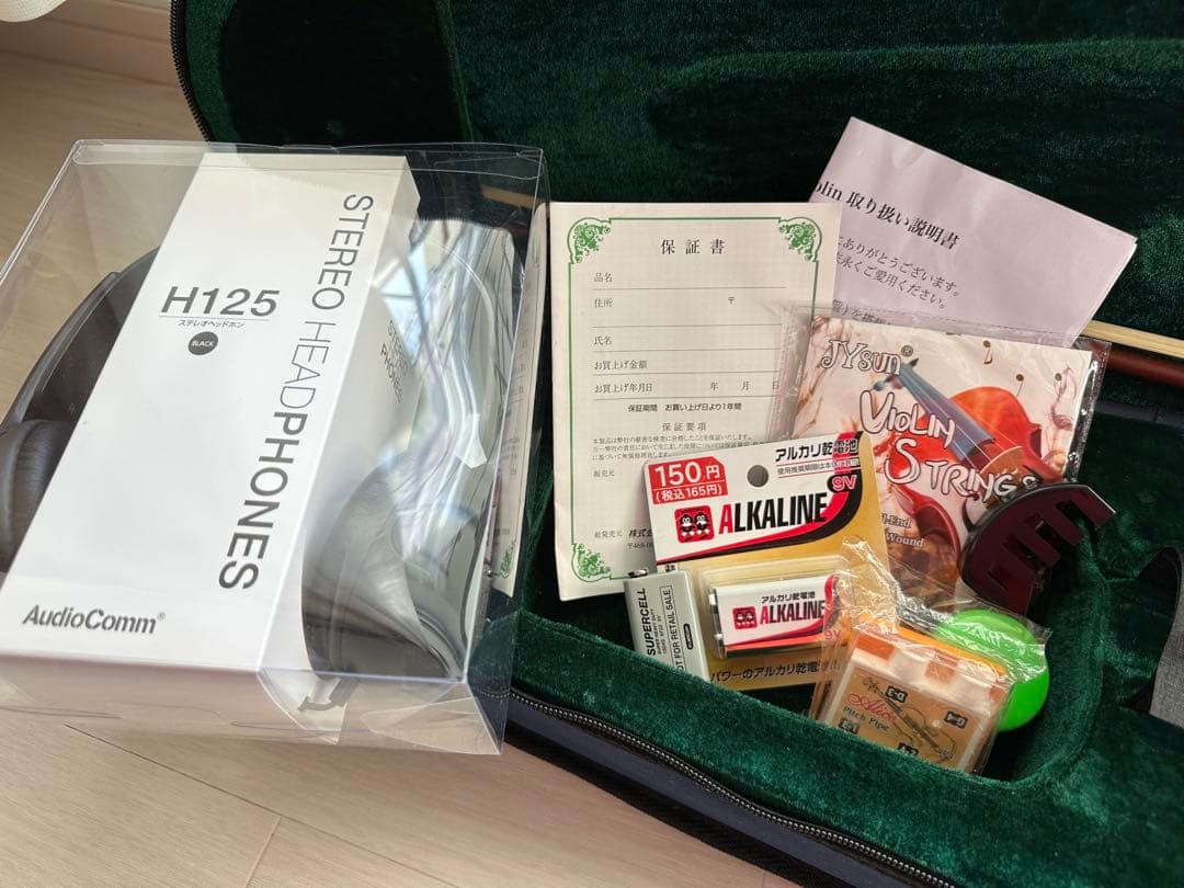 新品未使用　ハルシュタット　エレクトリックバイオリン　CV-210E/EV-30