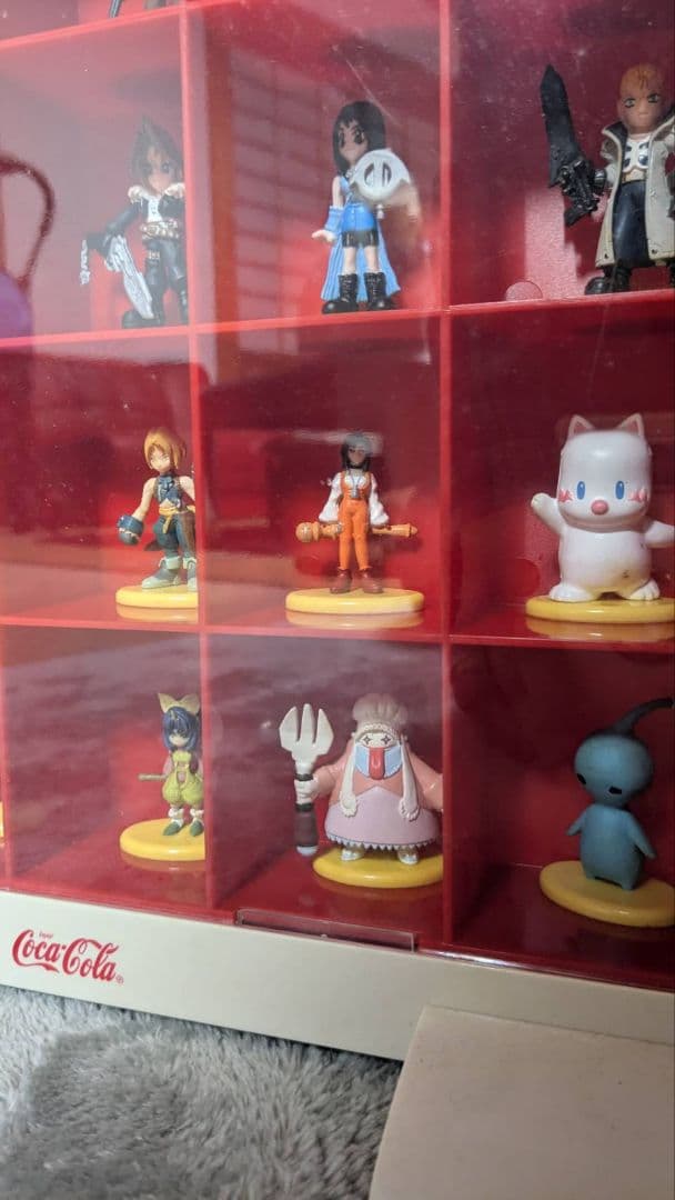 ファイナルファンタジー　FF　フィギュア　セット　コカ・コーラ
