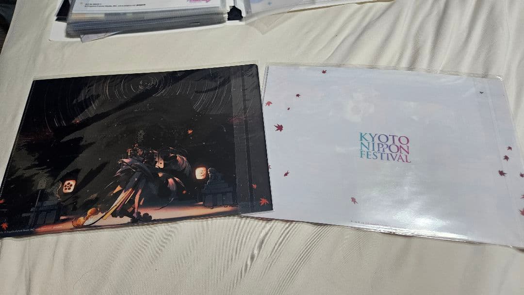 初音ミク　北野天満宮 クリアファイル　2枚セット