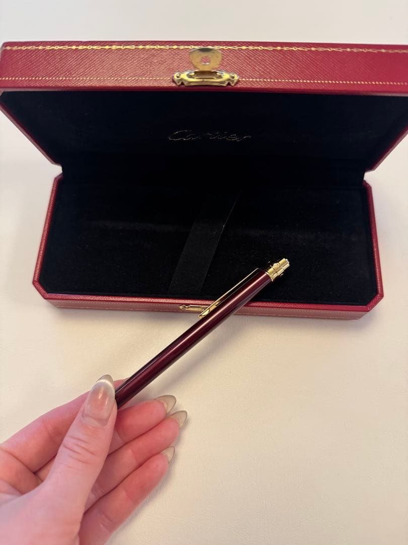未使用品！ ★Cartierカルティエボールペン★専用ケース付